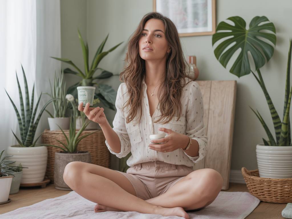 Routines bien-être pour vivre son cycle menstruel plus sereinement avec les plantes et l’auto-écoute