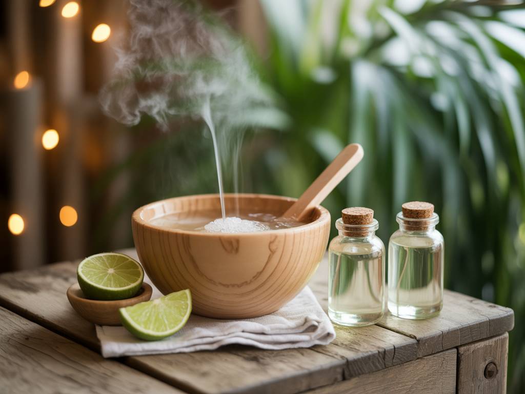 Créer un spa naturel à la maison avec des ingrédients simples pour un moment de détente authentique