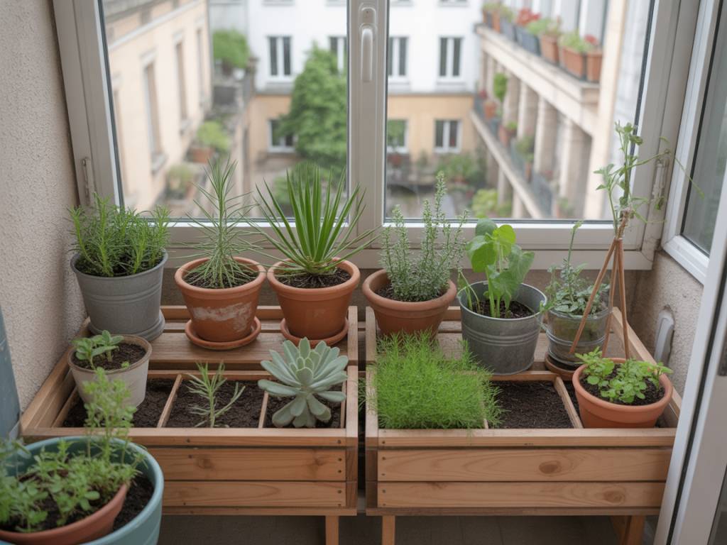 Jardin médicinal en balcon ou petit espace : les plantes indispensables pour débuter facilement